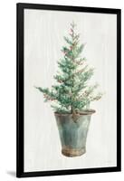 White and Bright Christmas Tree I-Danhui Nai-Framed Art Print
