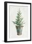 White and Bright Christmas Tree I-Danhui Nai-Framed Art Print