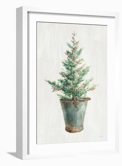 White and Bright Christmas Tree I-Danhui Nai-Framed Art Print