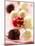 White and Dark Chocolate Cherries-Joff Lee-Mounted Photographic Print