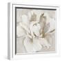 White and Gold Peonia-Asia Jensen-Framed Art Print