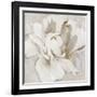 White and Gold Peonia-Asia Jensen-Framed Art Print