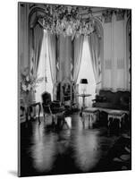 White and Gold Salon in the New Home of the Duke and Duchess of Windsor-null-Mounted Photographic Print