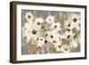 White and Green Bloom Gray-Silvia Vassileva-Framed Premium Giclee Print