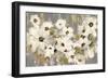 White and Green Bloom Gray-Silvia Vassileva-Framed Premium Giclee Print