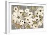 White and Green Bloom Gray-Silvia Vassileva-Framed Art Print