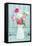 White and Pink Ranunculus Flowers-Anna-Mari West-Framed Stretched Canvas