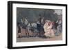 'White and Pink Tulle. - In The Park', c1900-Albert Ludovici-Framed Giclee Print