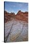 White and Salmon Sandstone Hills, Valley of Fire State Park, Nevada, Usa-James Hager-Stretched Canvas