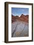 White and Salmon Sandstone Hills, Valley of Fire State Park, Nevada, Usa-James Hager-Framed Photographic Print