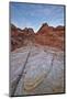 White and Salmon Sandstone Hills, Valley of Fire State Park, Nevada, Usa-James Hager-Mounted Photographic Print
