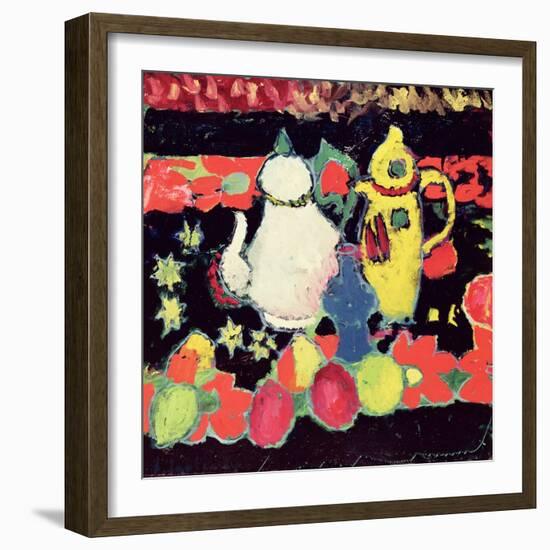 White and Yellow Coffee Pots-Alexej Von Jawlensky-Framed Giclee Print