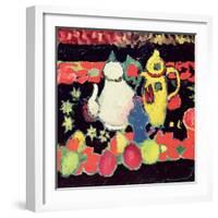 White and Yellow Coffee Pots-Alexej Von Jawlensky-Framed Giclee Print