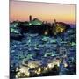 White Andalucian Village at Dusk, Casares, Andalucia, Spain, Europe-Stuart Black-Mounted Photographic Print