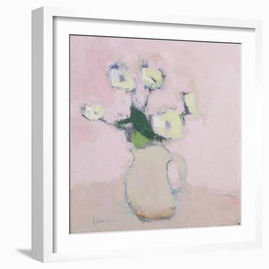 White Anemones, 2016-Michael G. Clark-Framed Giclee Print