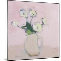 White Anemones, 2016-Michael G. Clark-Mounted Giclee Print