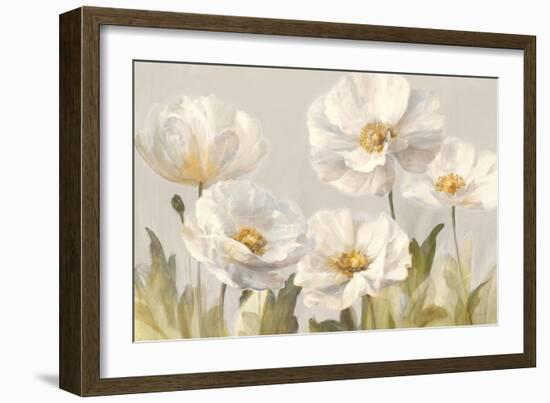 White Anemones-Danhui Nai-Framed Premium Giclee Print