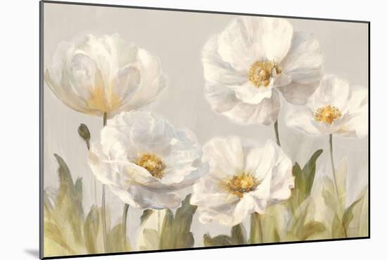 White Anemones-Danhui Nai-Mounted Art Print