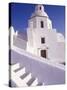 White Architecture, Santorini, Greece-Bill Bachmann-Stretched Canvas