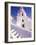 White Architecture, Santorini, Greece-Bill Bachmann-Framed Photographic Print