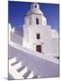 White Architecture, Santorini, Greece-Bill Bachmann-Mounted Photographic Print