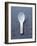 White Asian Soup Spoon-Jean Cazals-Framed Photographic Print