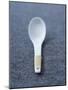 White Asian Soup Spoon-Jean Cazals-Mounted Photographic Print