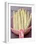 White Asparagus in a Pink Colander-Foodcollection-Framed Photographic Print