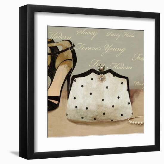 White bag-PI Studio-Framed Art Print