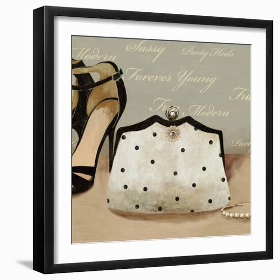 White bag-PI Studio-Framed Art Print