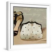 White bag-PI Studio-Framed Art Print