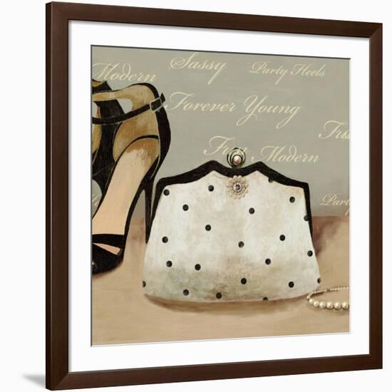 White bag-PI Studio-Framed Art Print