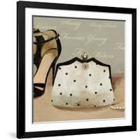 White bag-PI Studio-Framed Art Print