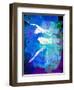 White Ballerina Watercolor-Irina March-Framed Art Print