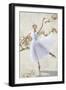 White Ballerina-Teo Rizzardi-Framed Giclee Print