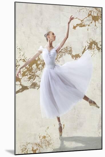 White Ballerina-Teo Rizzardi-Mounted Giclee Print