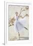 White Ballerina-Teo Rizzardi-Framed Giclee Print