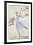 White Ballerina-Teo Rizzardi-Framed Giclee Print