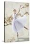 White Ballerina-Teo Rizzardi-Stretched Canvas