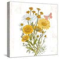 White Barn Flowers X Sq-Sue Schlabach-Stretched Canvas