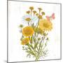 White Barn Flowers X Sq-Sue Schlabach-Mounted Art Print