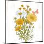 White Barn Flowers X Sq-Sue Schlabach-Mounted Art Print