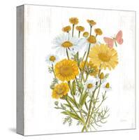 White Barn Flowers X Sq-Sue Schlabach-Stretched Canvas