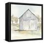 White Barn I-Chris Paschke-Framed Stretched Canvas