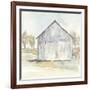 White Barn I-Chris Paschke-Framed Art Print