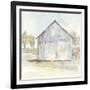 White Barn I-Chris Paschke-Framed Art Print