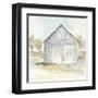 White Barn I-Chris Paschke-Framed Art Print