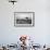 White Barn in Remote Rural Location-Rip Smith-Framed Photographic Print displayed on a wall