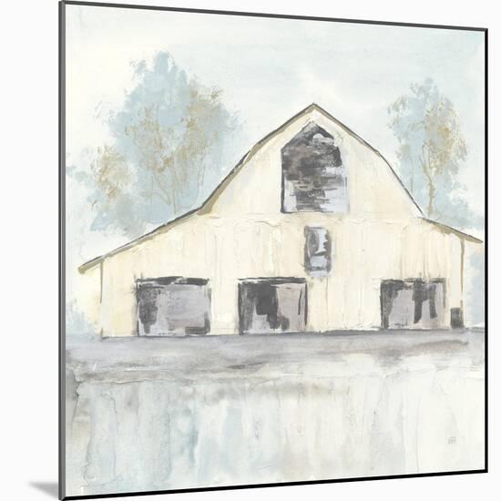 White Barn V-Chris Paschke-Mounted Art Print