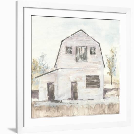White Barn VI-Chris Paschke-Framed Art Print